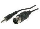 Wentronic Câble jack mâle 3,5 mm vers DIN 5 broches femelle 1,5 m