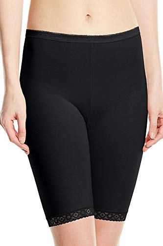 Sloggi Damen Basic+ Long Panty, Schwarz, 46 EU