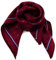 TigerTie Feines Damen Nickituch in Seide rot blau dunkelblau 53 x 53 - Tuch Halstuch Schal