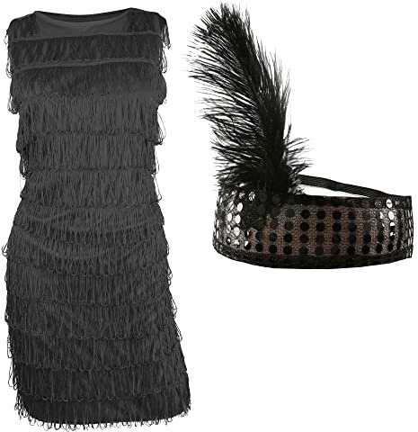 I Love Fancy Dress ILFD7019L Girls Flapper (Large)