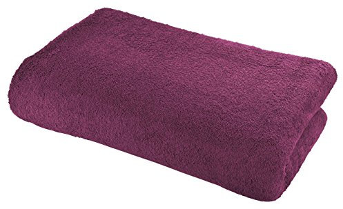 Floringo XXL Decke/Wohndecke Walkfrottier 200x250cm Brombeere