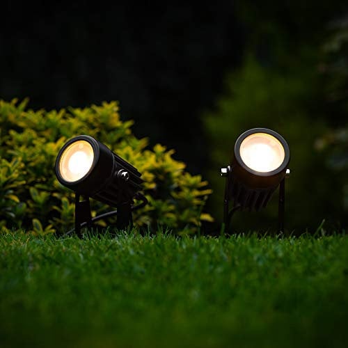 SolarCentre® Atlas Solar Powered Outdoor Spotlights (Set of 2)
