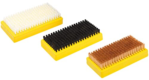 TOKO Skibelags-Bürstenset, 3-teilig - Nylon/Rosshaar/Kupfer