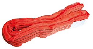 RS PRO Rundschlinge Rot, 120mm x 1m, 5t