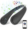 Tragbarer Ventilator, Mini USB Ventilator, Mini Nackenventilator mit Bluetooth-Musikfunktion, Keine Lüfterblätter Leise Halsventilator, 3 Gang, Wiederaufladbar Nackenbügel Ventilator
