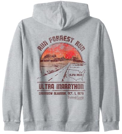 Forrest Gump Ultra Marathon Kapuzenjacke