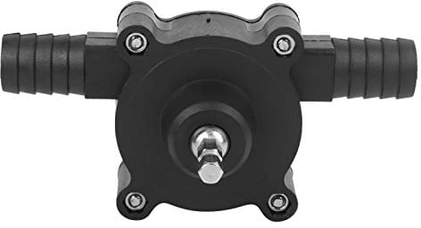 Pompa Travaso per Trapano, Rotativa Portatile Mini Acqua Gasolio Manuale Elettrica Liquidi Diesel Olio Benzina Autoadescante Irrigazione Giardino Piscina Elettrico Motori Mano Pompe Trasferimento