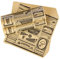 Deli Papierblätter 25 * 25cm Sandwich Wrap Papier 100 Blatt Brotpapier Wasserdicht und Öl,Käsepapier Nicht Klebrig Wachspapier für Burger, Butterbrot, Käse, Pommes
