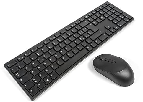 Dell KM5221W ITALIAN Pro Wireless Keyboard & Mouse Combo Bundle (Renewed)