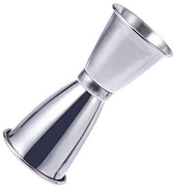 BESTonZON 45ml Measuring Cup Jigger Stainless Steel Alcohol Jigger for Old Fashioned Cocktails Ounce Cup