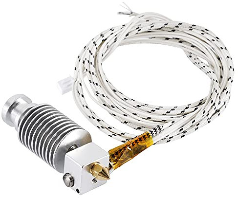 KP3S 24V 50W MK8 Extrusion Hotend Kit Direct Extruder Kit 0,4 mm for 1,75 mm Filament for Kingroon KP3S Titan (Color : MK8 for KP3S Titan)