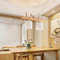 Deckenleuchte Industria Pendelleuchte Pastorales Design Holz Deckenlampe Hängend Vintage Industrieller Stil Kronleuchter Kreative Massive Holz Restaurant Café Gastfamilie Wohnzimmer Teestube Licht (G