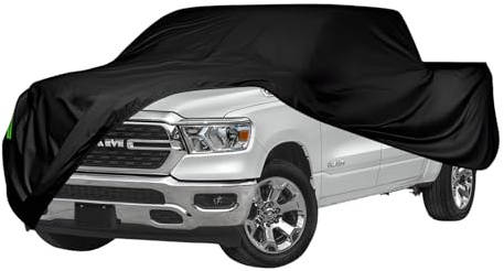 Proadsy Autoabdeckung, passgenau für Ram 1500 2019–2024, wasserdicht, Allwetter für Autos, Winddicht, schneefest, Regen, Hagel, Sonne, UV-Schutz, vollständiger Outdoor-Innenbereich, Außenbereich,