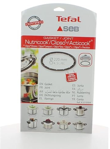 Joint 4,5-6L diametre 220mm X1010004REC pour Auto cuiseur