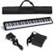KOMFOTTEU Digitales Piano 88 Tastatur, Elektroklavier mit Bluetooth, Digitale Keyboard tragbar inkl. Tragetasche 128 Rhythmen/ 20 Demo, Digitalpiano Set für Kinder Anfänger