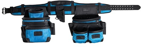 OX Tools Ultimate 4 Piece Leather & Nylon Construction Rig, Top-Grain Leather & Kevlar® Reinforcements, U268601