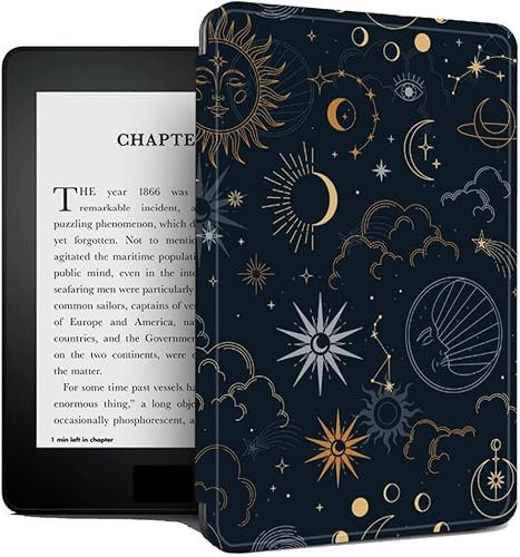 Custodia Per Kindle 8A Generazione - Custodia Smart Cover Sottile E Leggera Con Funzione Di Spegnimento E Riattivazione Automatica Per Amazon Kindle E-Reader Display Da 6, 8A Generazione, U