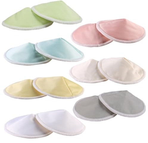 ANDRESLAD 14pezzi Antigalattorrea Lavabili Ciotola Assorbilatte Per Allattamento Morbidi e Traspiranti Per