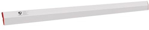 CCLIFE Llana Trapezoidal de 150cm en Aleación de Aluminio, Regla de Alisado y Nivelación para Yeso, Hormigón y Solado, Herramienta Larga y Duradera, PROBAUWERK
