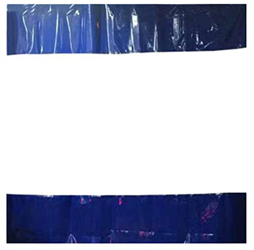 RLINZ Tenda da Balcone Telo Impermeabile Trasparente Tenda d'Acqua per Autolavaggio Tenda Porta Scorrevole Aria Condizionata per Garage Padiglione, Misura 47 (8x3m)