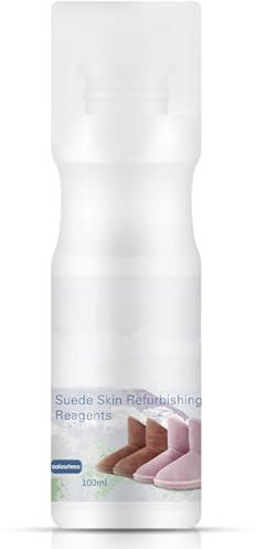 100ml Spray Renovador para Calzado de Ante,Restauración y Cuidado,Leather Limpiador de Gamuza Nubuck y Microfibra,Renovación del Color de Gamuza de Calidad para Zapatos,Botas,Chaquetas-Incoloro