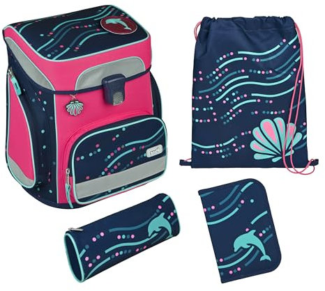 Scooli - Easy Fit Schulranzen Set - mehrteiliges Set - Tornister - ergonomisch - Grundschule - für Kinder ab 6 Jahren