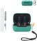 Silicone Protective Case for Skullcandy DIME 3 Earbuds - Durable and Eco-Friendly Bluetooth Earphone Cover with Precise Holes - Shock-proof,WaterProof, Comfortable Touch,Green