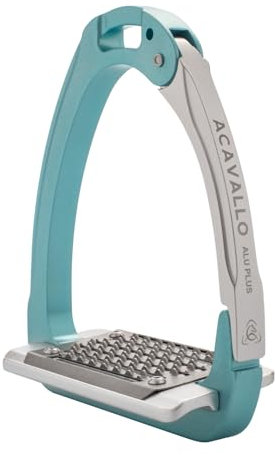 Acavallo Aluplus 2.0 Steigbügel, One Size, Himmelblau