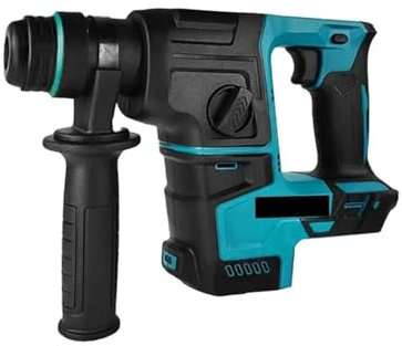 Taladro percutor, Martillo de impacto eléctrico sin escobillas de 21 V, taladro percutor inalámbrico, multifuncional, for acero, hormigón y madera de 18 V. para demolición rápida
