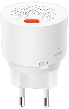 ZigBee Erdgassensor Brennbarer Haushalts-Smart-LPG-Gasleckalarm-Detektor Brandschutz EU-STECKER