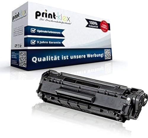 Print-Klex Tonerkartusche schwarz kompatibel für Canon I-Sensys LBP2900 LBP2900B LBP2900i LBP3000 Lasershot LBP 2900 3000 7616A005 703 EP703 Black