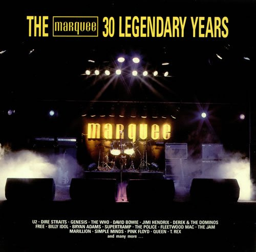 THE MARQUEE 30 LEGENDARY YEARS DBLE VINYL LP[MQTV1]1989 U2/BOWIE/THEWHO MORE...