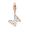 ESPRIT Damen-Charm 925 Sterling Silber Butterfly ESCH91576A000