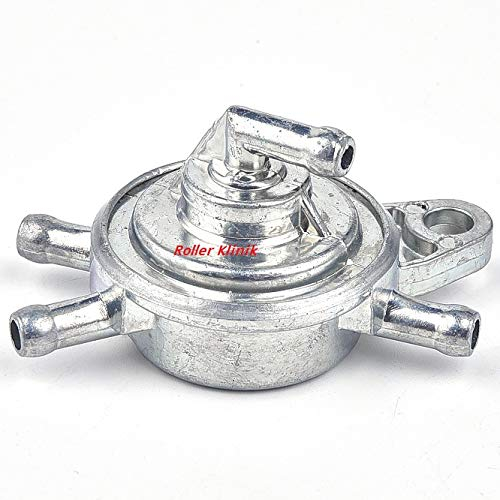 Benzinhahn Unterdruck 4 Anschlüsse Roller Scooter für GY6 50-150ccm, Daelim,TGB