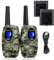 Retevis RT628 Walkie Talkie Kinder, Funkgeräte 8 Kanäle VOX 10 Ruftöne Walkie Talkies Spielzeug mit Wiederaufladbar Li-Ionen Akkus und USB Ladekabel für Ostergeschenk (Camouflage, 1 Paar)