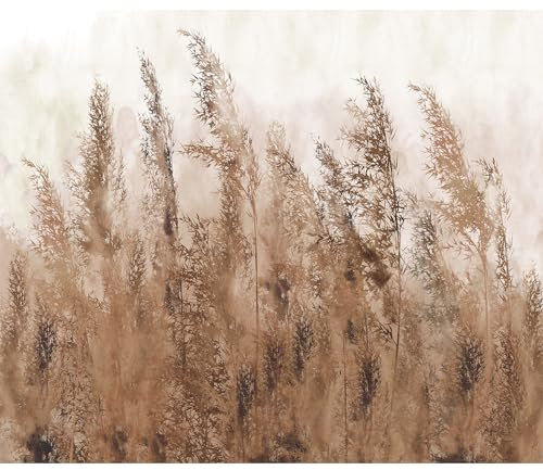 decomonkey Fototapete Natur 350x256 cm Design Tapete Fototapeten Vlies Tapeten Vliestapete Wandtapete moderne Wand Schlafzimmer Wohnzimmer Herbst