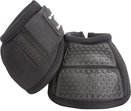 Classic Equine Flexion No-Turn Bell Boots M Black