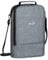 Kato Tirrinia 2 Bottle Wine Carrier, Insulated Bottle Bag, Wine Cooler, Portable with Strap, Leakproof, Padded, Light Grey