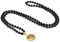 COAI Collana Mala 108 Perle di Onice Opaco Annodate a Mano con Ciondolo Albero della Vita in Acciaio Inox