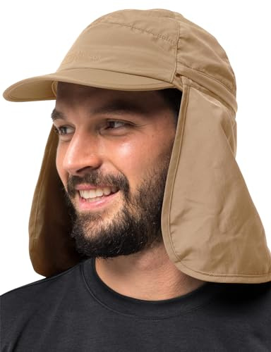 Jack Wolfskin Unisex Canyon Cap Baseballkappe, sand storm, L EU