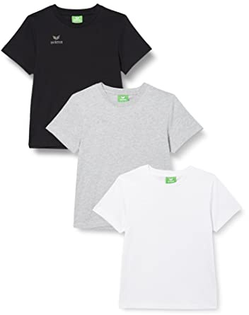 Erima Unisex Kinder 3er Pack Teamsport T-Shirt
