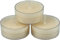 nk Candles 20 dänische Teelichter farbig durchgefärbt ohne Duft (champagner)