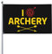 385 Garten Flagge 90x150cm, Ich Liebe Bogenschießen Bogen Bogenschützen Ziel Flaggen Banner Lustige Flagge Mit Ösen Dekoration Sommer Flaggen, Für Partys, Garten