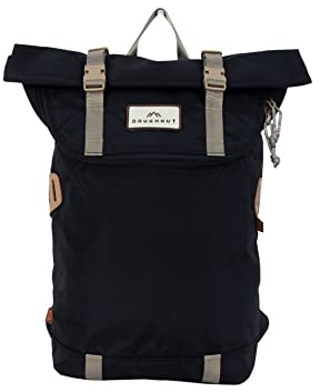 Doughnut Christopher Small Jungle 12 - Rolltop Rucksack 40 cm black