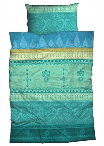 Prinz Satin Bettwäsche Indi (türkis)