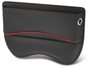 NAKEAH Autositz Gap Aufbewahrungsbox Für O/pel Astra Leder Autositz Lückenfüller Organizer Box Konsole Seitentasche