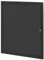 Miratic Revisionsklappe Farbe Schwarz ABS-Material (40 x 40 cm)