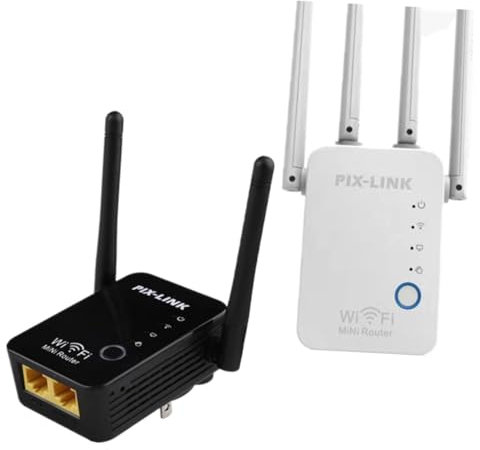 Veemoon Repetidor De Señal Larga Alcance Amplificador De Antena Color Enchufe UE