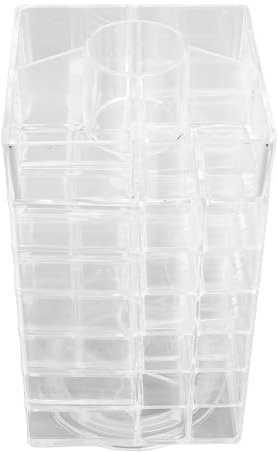 Jiawu Lippenstift-Organizer, Drehbarer Lippenstifthalter mit 53 Steckplätzen, Drehbarer Lippenstiftturm, Vitrinen für Lippenstifte, Lipgloss