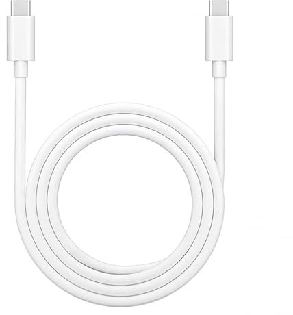 Oppo DL149 Cable USB-C a USB-C, Carga Super Rápida 160W/8A, 1m, Blanco